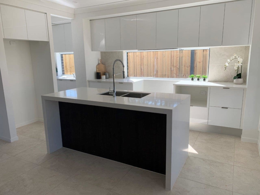 Kitchen island benchtop